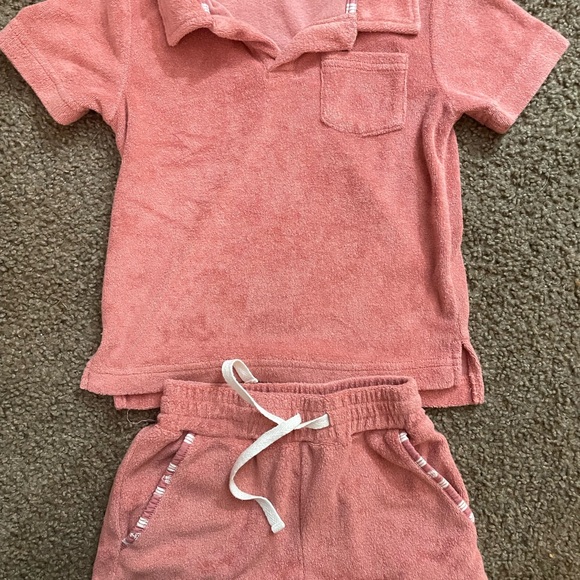 Tuckernuck Pink Kids Matching Set - Picture 1 of 2